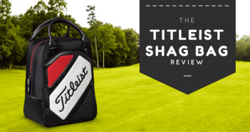 Titleist Golf Ball Shag Bag Red/Black TA7CSB