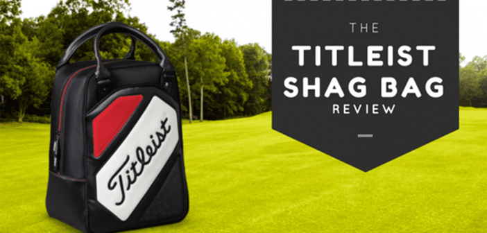 Titleist Golf Ball Shag Bag Red/Black TA7CSB