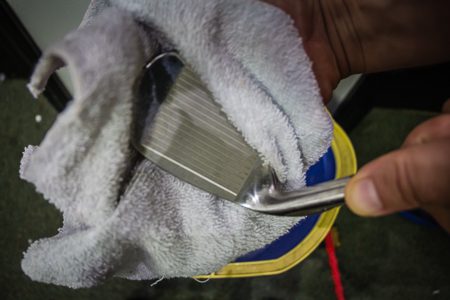 Golf Towel dry your super clean irons and woods to prevent rust