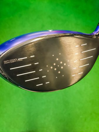 Face of Mizuno GT 180 Driver with SP-700 CORTECH Technology