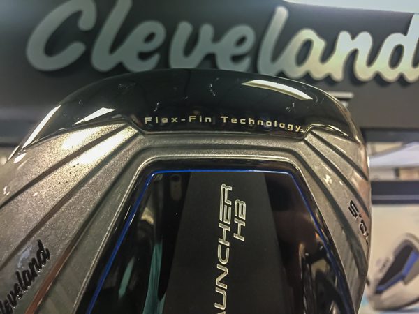 The Flex-fin technology by Cleveland golf helps energy transfer which means longer drivers.