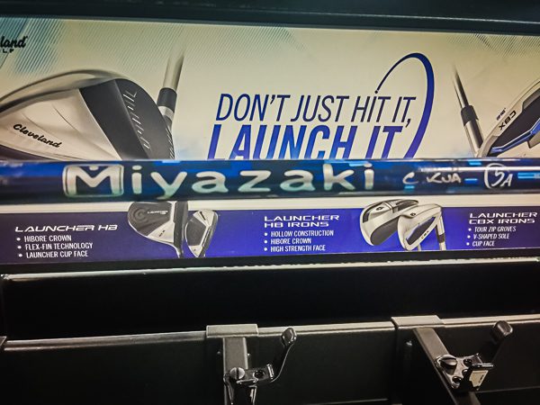 Cleveland drivers come with the stock Miyazaki C Kua shaft