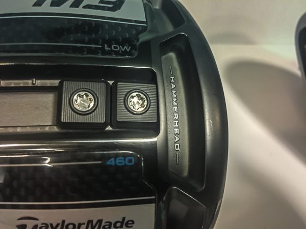 2018 TaylorMade M3 Driver Review: Get the Best One For Your Game! 12 Closeup of the TaylorMade M3 driver HammerHead Slot