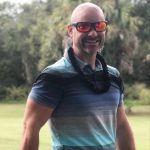 Chris Howard of Howard's Golf out on the golf course