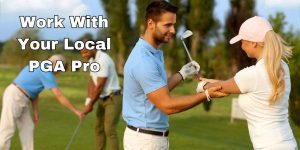 16 BEST TIPS FOR BEGINNER GOLFERS: SECRETS REVEALED!! 2 Generic photo of Golf Pro's giving Lessons