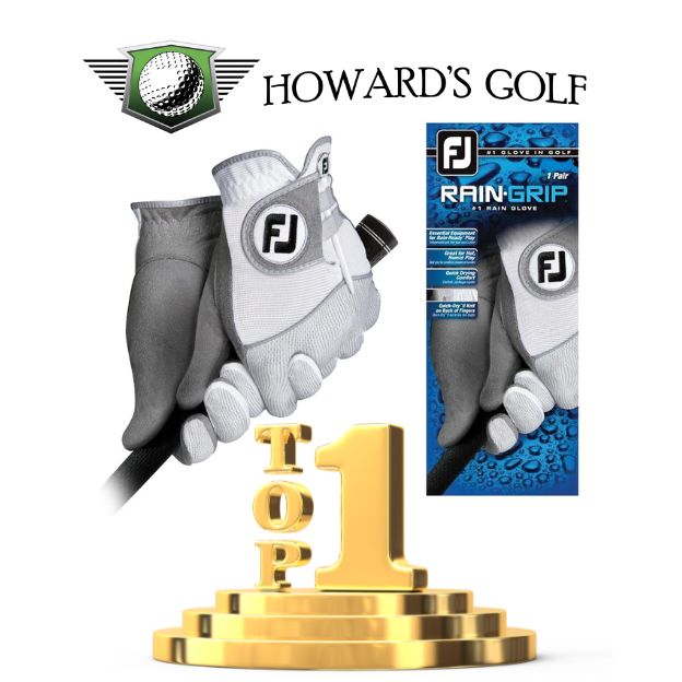 Best glove for sweaty palms: FJ RainGrip